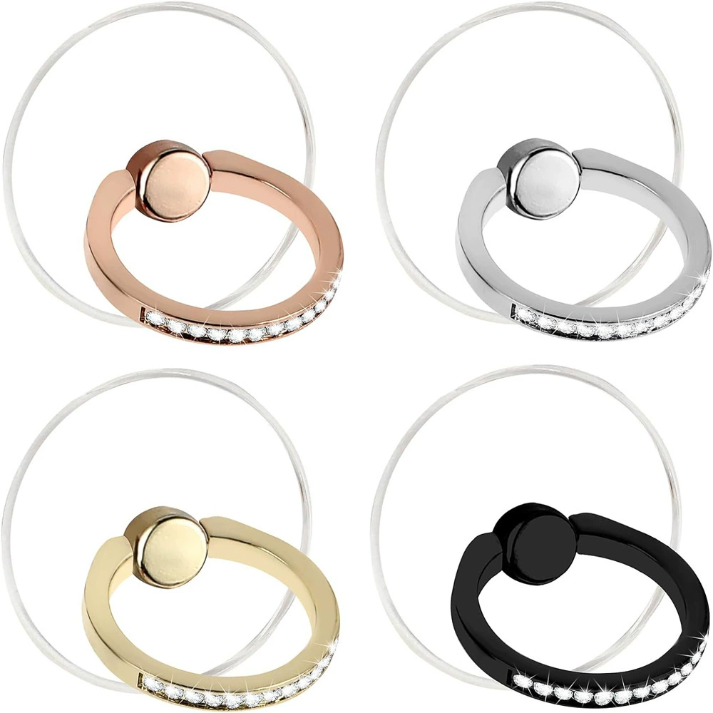 Серебряное кольцо, акриловая прозрачная трубка
