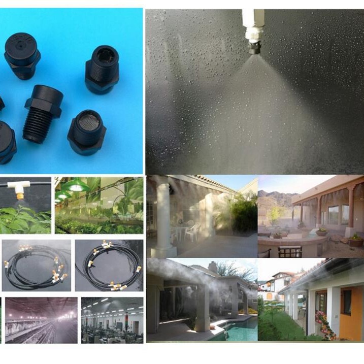 河南养猪场降温喷嘴 鸡舍加湿喷嘴 塑料喷嘴