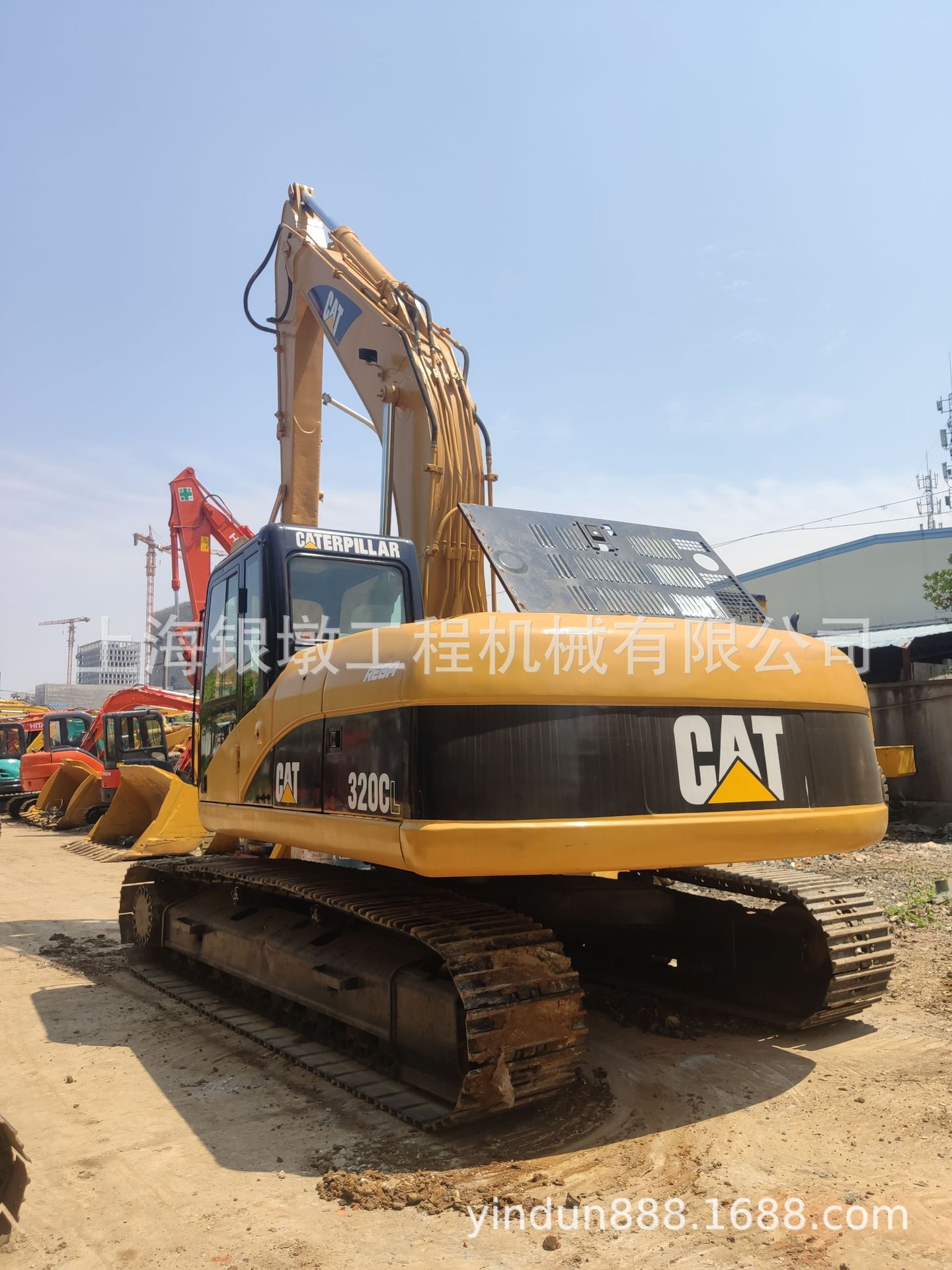 二手挖掘机卡特320C中型钩机  出售