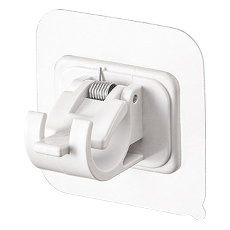 Gancho de varilla de cortina transfronterizo Gancho de puerta Cortina de puerta Varilla de toalla sin perforación Varilla de cortina Clip de fijación Gancho adhesivo Soporte de varilla de cortina