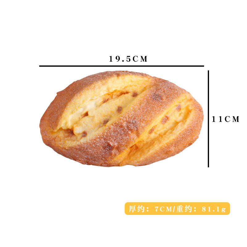 Entrega de una sola pieza PU falso pan decoración de la boda modelo de decoración de la habitación accesorios largo francés palo modelo de simulación de pan