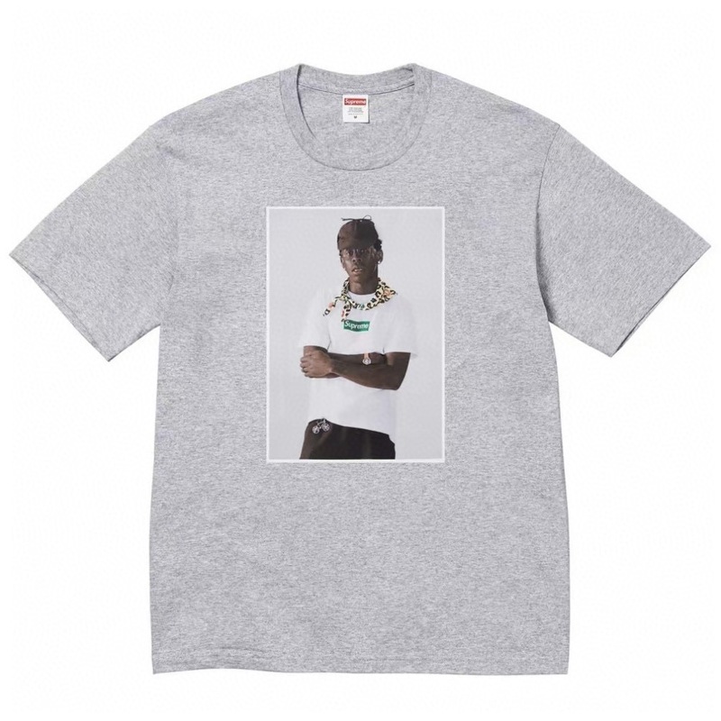 国境を越えた贅沢な潮supreme潮牌tシャツプリントアメリカ男女ゆるいカジュアル半袖合集平代欧品|undefined