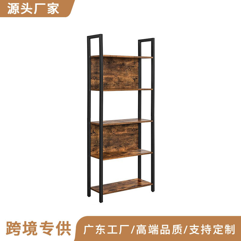 Cross-border Simple Iron Living Room Floor Multi-layer Bookshelf Partition Shelf Simple Kitchen Storage Rack Cross-border Simple Iron Living Room Floor Multi-layer Bookshelf Partition Shelf Simple Kitchen Storage Rack