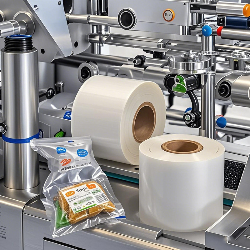 复合包装膜定制 尼龙/PE食品酱料密封防漏包装膜空白透明包装卷膜