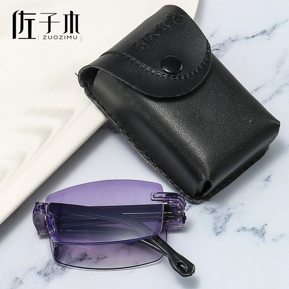 Sasaki Folding Old Frame Mirrorless Cut the Bian Bian Bian Laohua…
