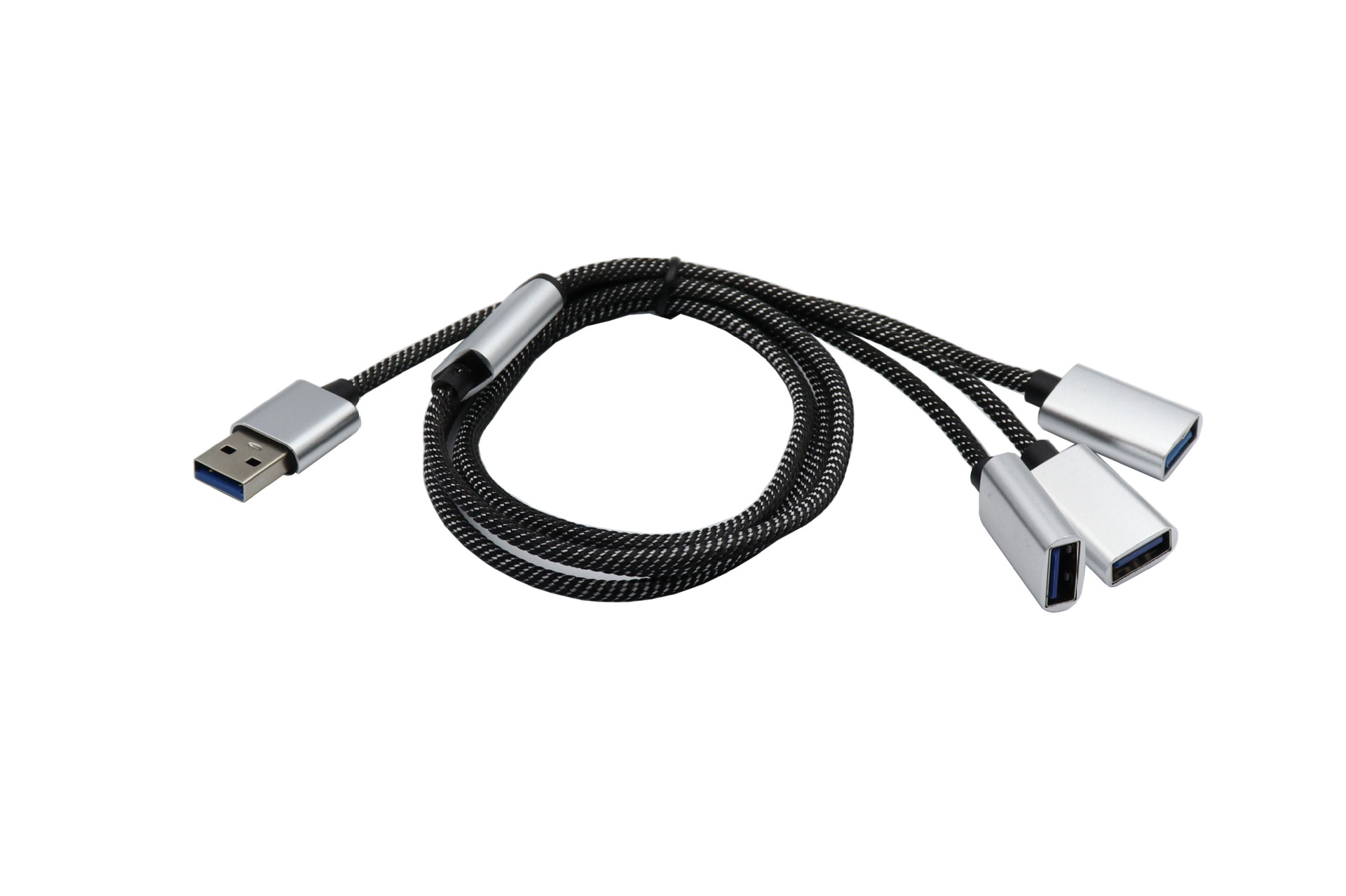 Computadora USB 2.0 concentrador usb2.0hub de dos puertos, uno para dos puertos, dos puertos USB, un punto, dos puntos, divisor USB