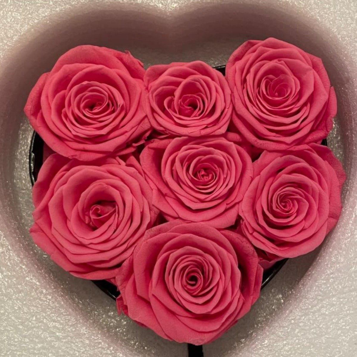 7송이 (블랙 박스 + 핑크 플라워)