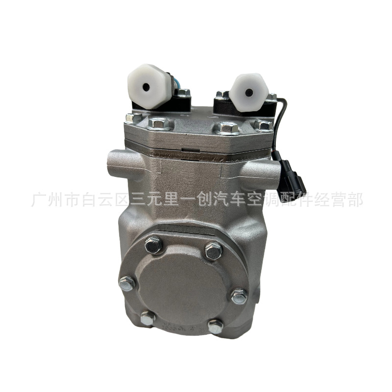 Car Air Conditioning Compressor Mitsubishi Large Square Pump 21C 19C Suitable for Large and Medium-Sized Buses, Refrigerated Vehicles, Trucks, R404A