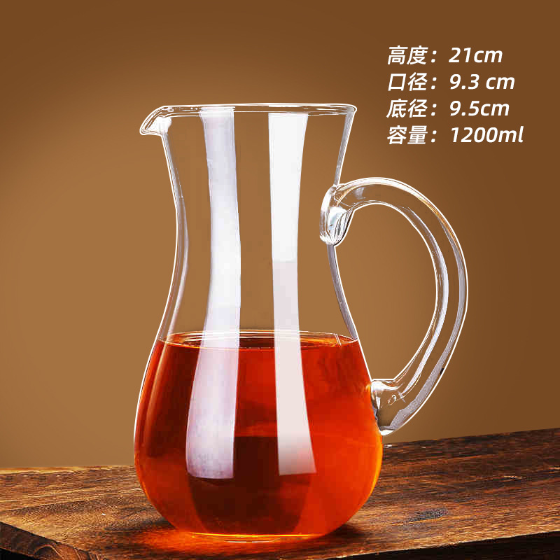 [두꺼운 크리스탈] 조롱박 스타일 1200ml