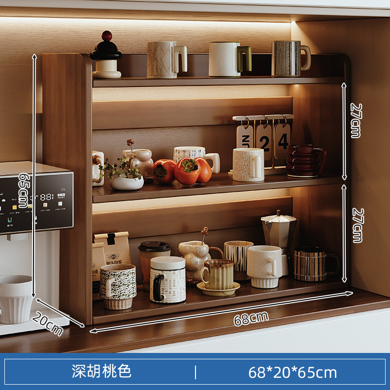 Portavasos Portavasos Portavasos Estante de almacenamiento de tazas Estante Bogu simple Estante de almacenamiento de tazas de té Estante de almacenamiento de juegos de té