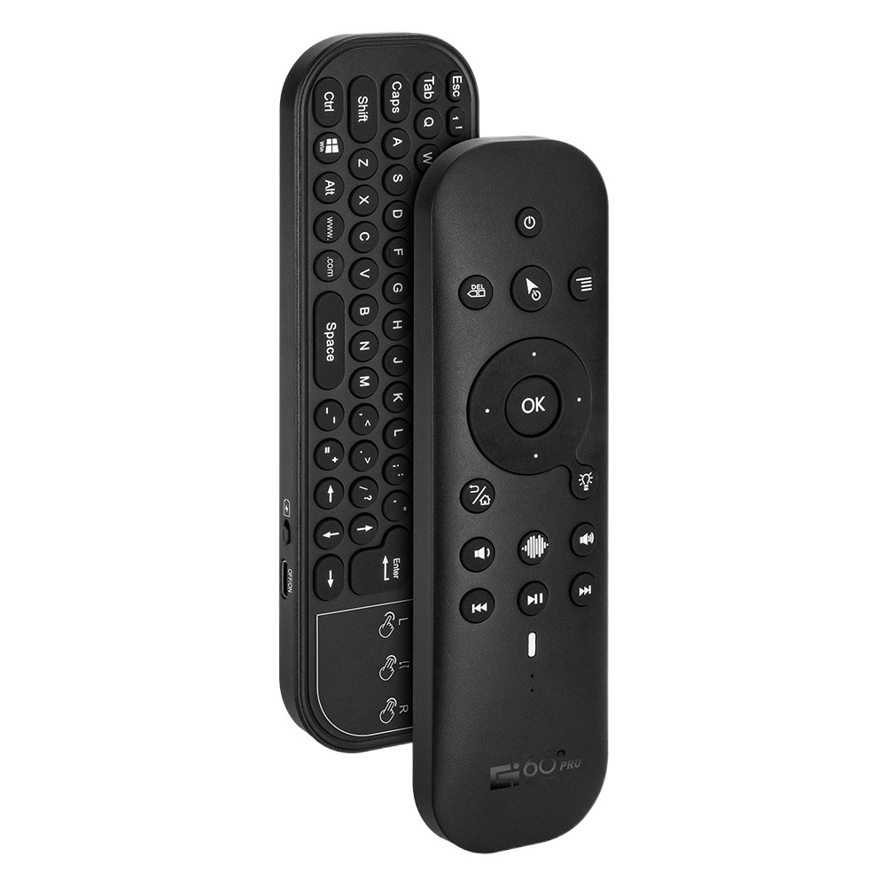 Nuevo g60s Pro de modo dual Bluetooth 2,4g voz inalámbrica ratón teclado táctil retroiluminación del ratón control remoto