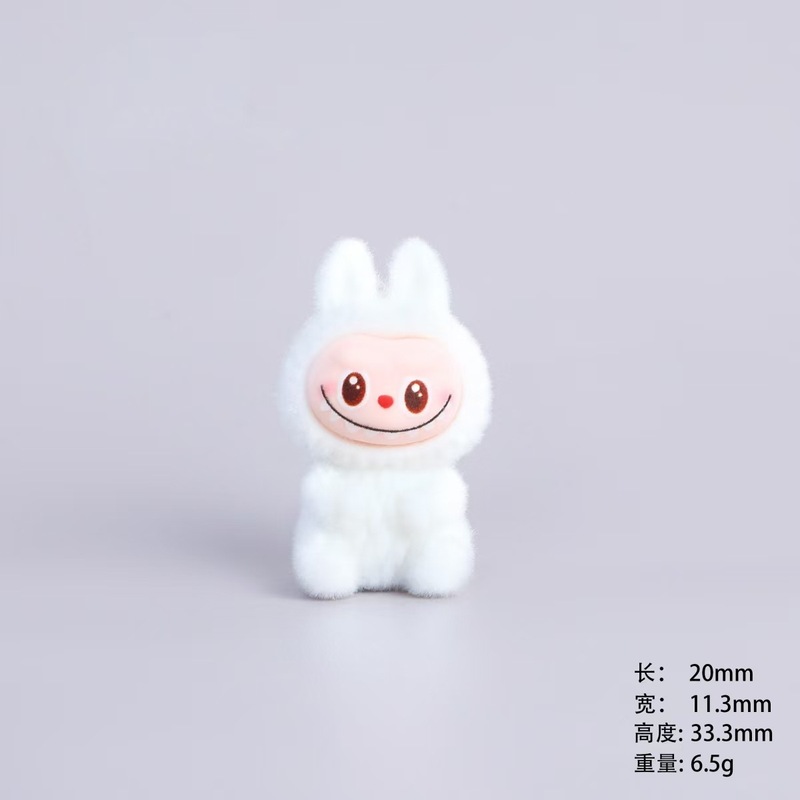 卡通树脂立体labubu公仔diy手工卡通可爱玩偶摆件车载装饰挂件|undefined