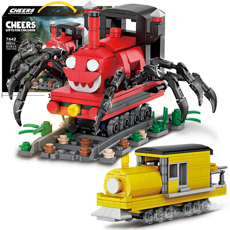 (Cross-border trading), train, constructor, toy for boys, spider, monster