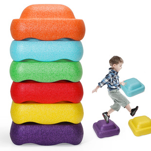 Epp Crossing the River Stone Bridge Stone Kidsren's Toys Sensory Training Equipment Kindergarten Early Education Balance Training