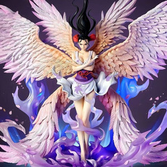 海贼王 天绘六翼罗宾 双头雕天使降临 动漫手办模型摆件批发礼物