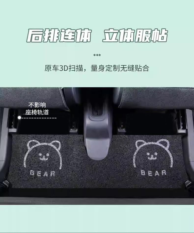 Suitable for Wuling Mini Car Mats, Wuling Miniev Car Mats, Car Interior Accessories, Hongguang Macaron 3Rd Generation