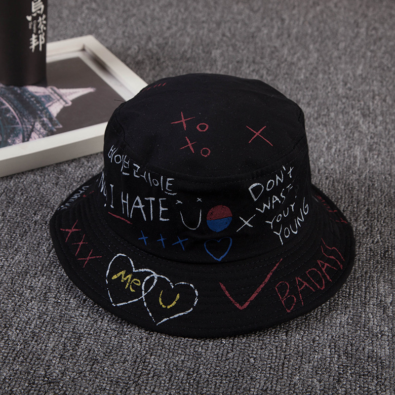 Unisex Harajuku Bucket Hat Fishing Outdo...