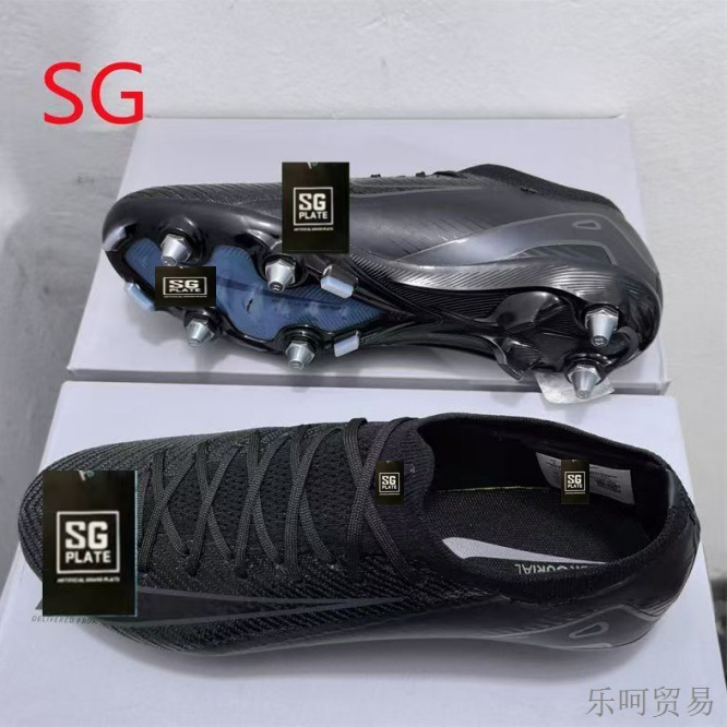 New Assassin 16 サッカーシューズ SG アイアンスチールネイルハイとローヘルプニット防水成人学生子供男性と女性 CR7|undefined