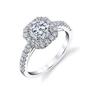 30 points main diamond IGI certificate Pt platinum diamond ring female breeding engagement wedding ring laboratory diamond ring