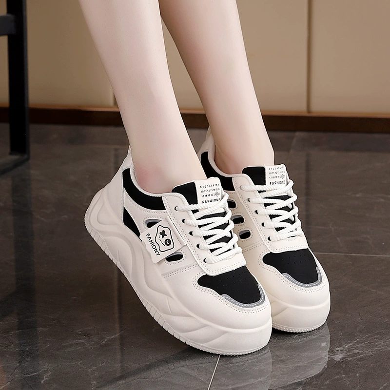 Sneakers for elementary school students, classic footwear, white shoes, universal sports shoes for leisure
