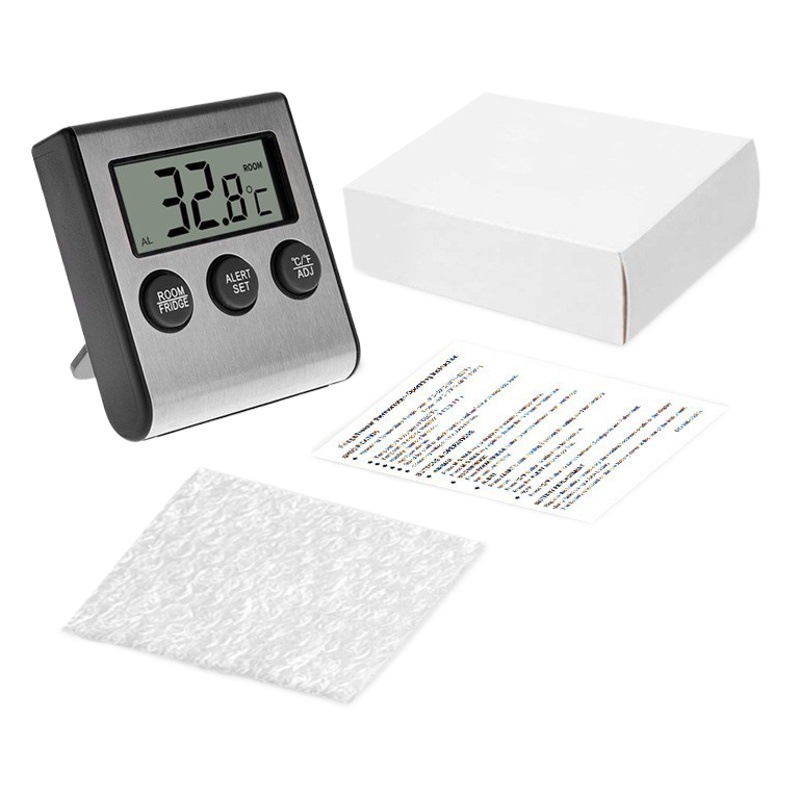 Foreign trade cross-border electronic kitchen timer timer stainless steel reminder student timer Amazon