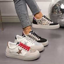 N 66782 Star Pattern Platform Sneakers ���Ǻ�װ�Ь�¿�