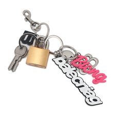 B家Roden可爱电镀挂件手提包斜挎包钥匙扣硅胶饰品包包配件箱包