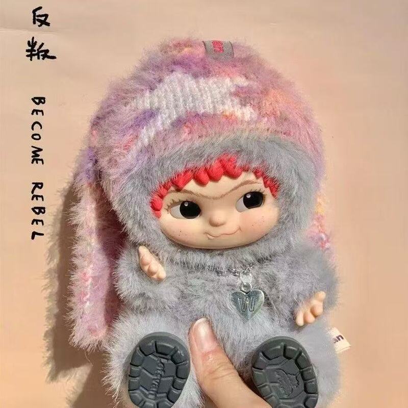 跨境货源新品潮趣派对哇库库毛绒玩偶手办娃娃公仔摆件玩偶礼物|undefined
