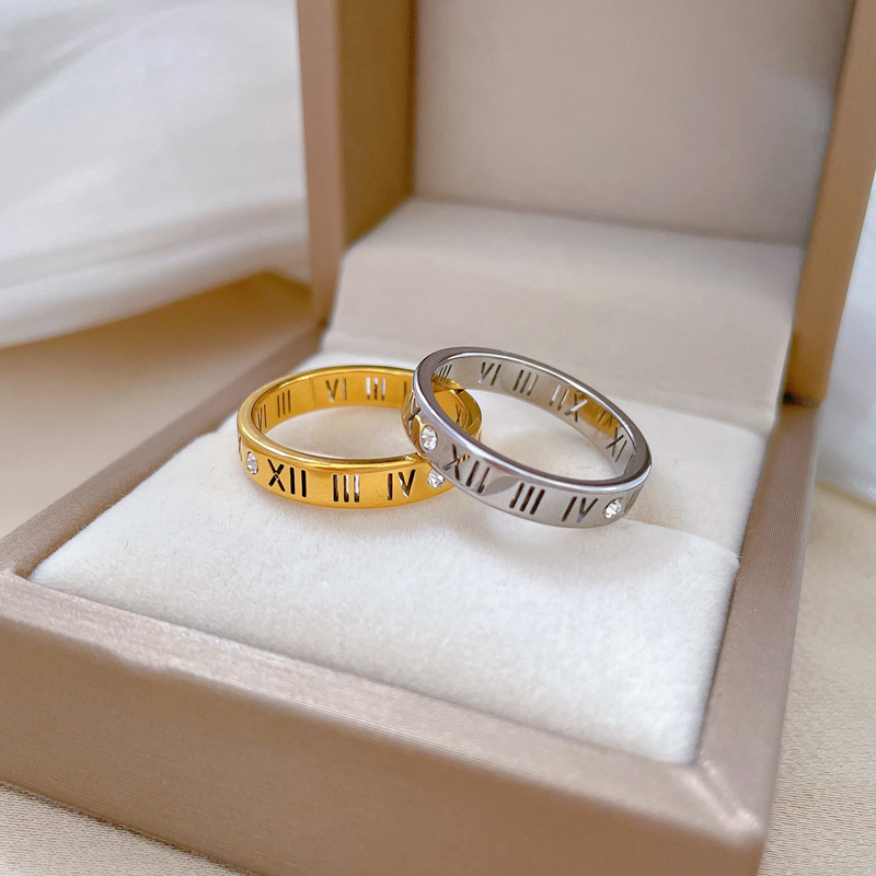 Minimalist Titanium Steel Jumping Ring For Men And Women, Simple_voghion.com
