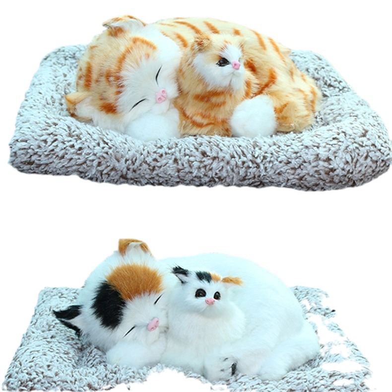 Decoraciones para el interior del coche con diseño de gatos simulados, bolsas de carbón de bambú, adornos de perros simulados, artículos y suministros de carbón activado al por mayor. image 6
