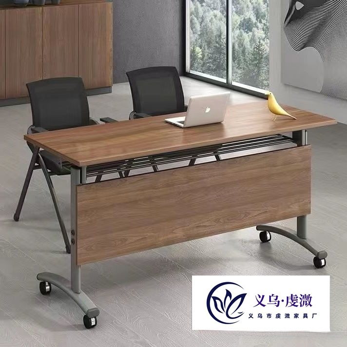 Training Long Conference Table Foldable Mobile Table Educational Institution Tutoring Desk Simple Splicable Desk