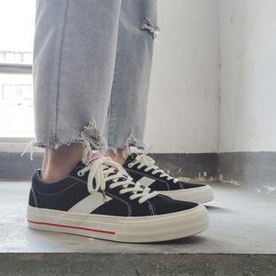 Autumn Retro Couple Board Shoes 2022 New Breathable Canvas Shoes Men's Trendy Casual Shoes Men's Skate Shoes