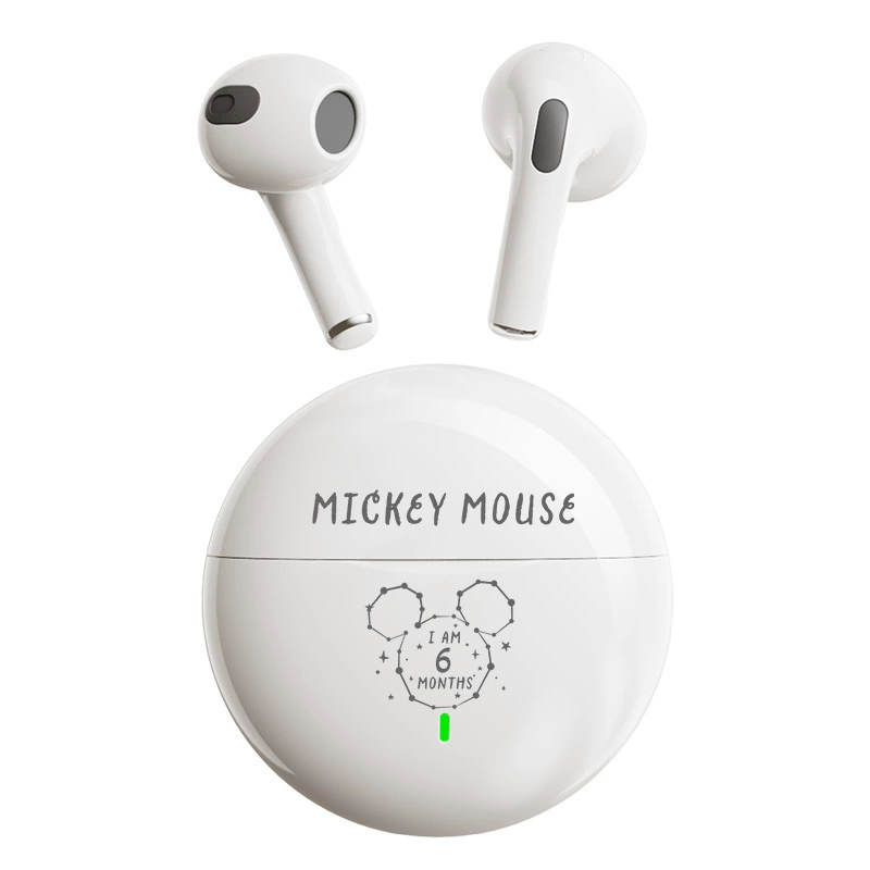 Disney, мультяшные трёхмерные сверхдлинные наушники, Disney Микки Маус, Bluetooth