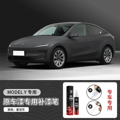 Avtomobil boya qələmləri Pearl White and Black Model 3 - tesla-starry-sky-gray
