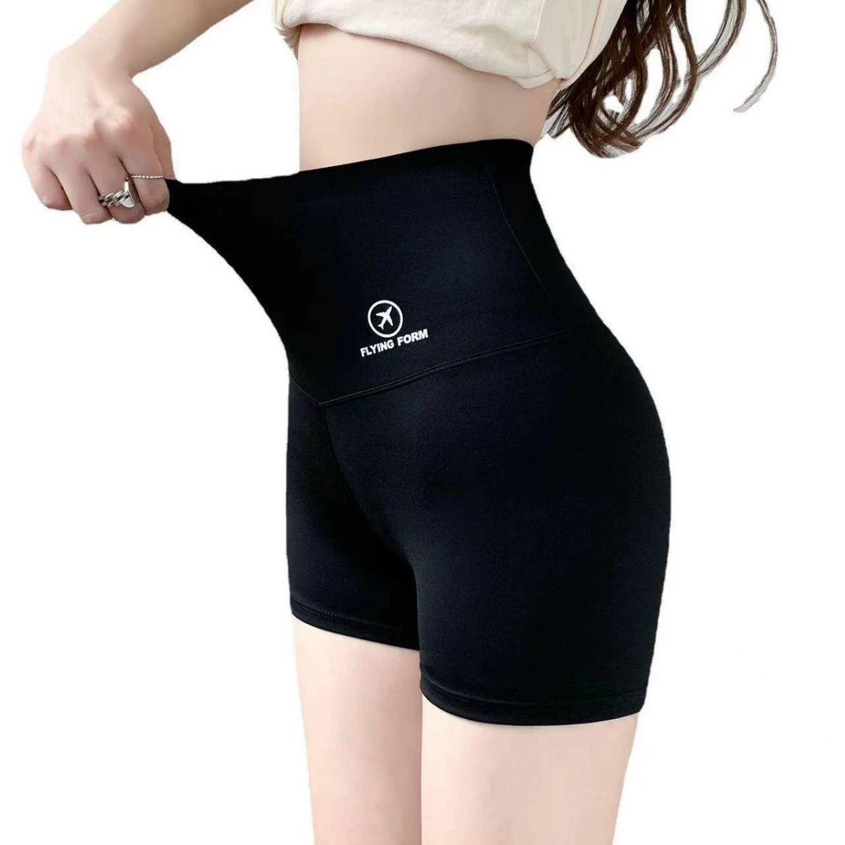 Брюки, пояс-ремень, sexy underwear для коррекции формы бёдер, мощные хлопковые шорты, высокая талия