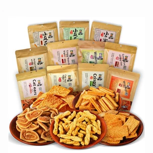 Wolong Laoshu Pot Ba Cat Ear Small Mahua Crispy Pot Bamboo Pot Bat Bats Bats Internet Celebrity Casual Snack Wholesale