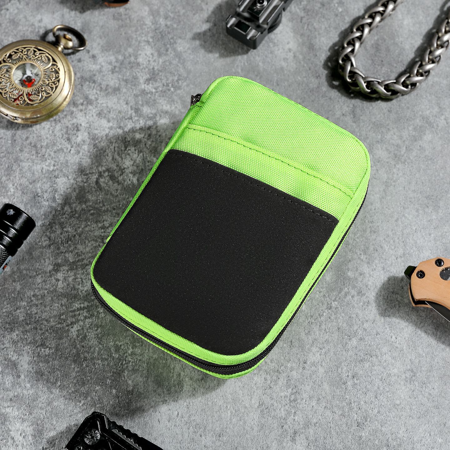Nuevo bolso de tarjeta transfronterizo multipropósito bolso de almacenamiento de herramientas EDC mini bolso portátil diario