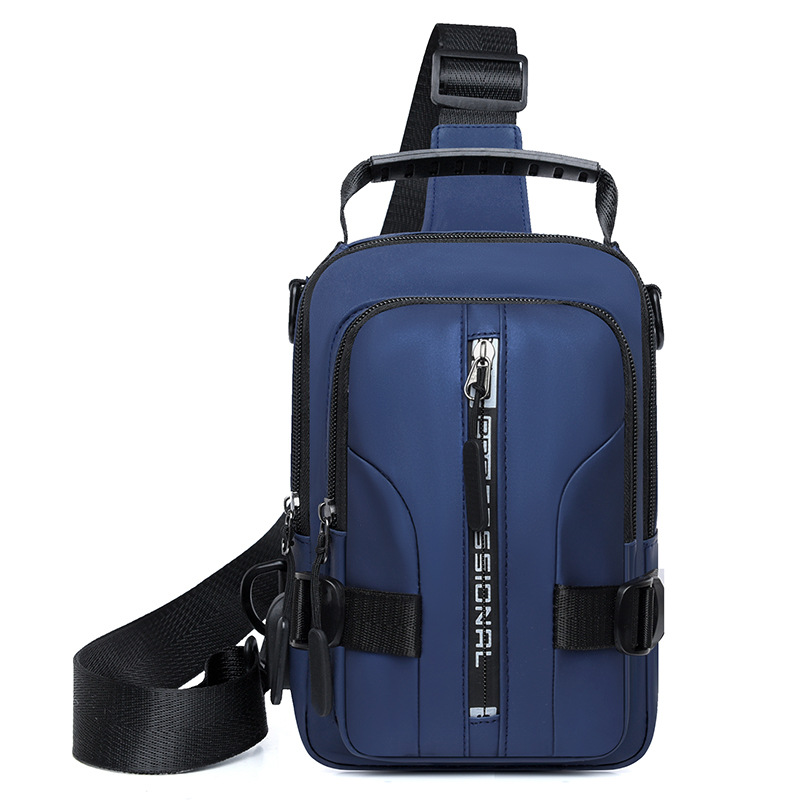 Bolso de pecho 2025, nuevo tipo de bolso de viaje de negocios, bolso de mano simple, bolso de hombro ligero de gran capacidad.