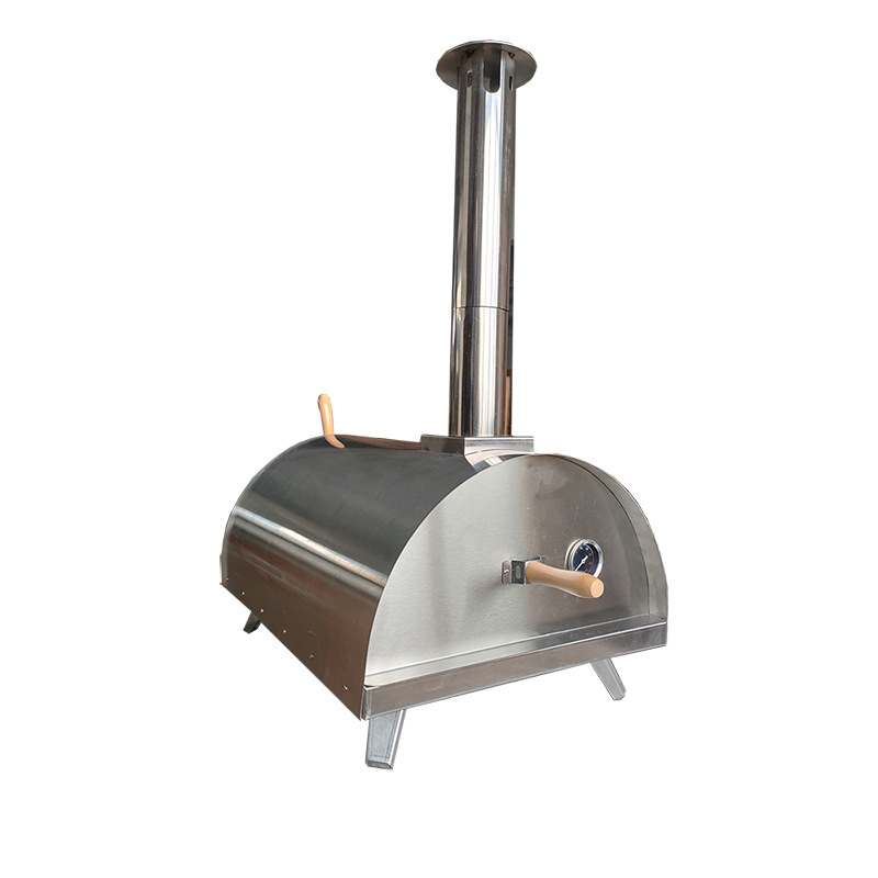 Stainless steel outdoor pizza
