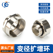 金属变径环补芯增扩环螺纹小变大转换接头公制M德制PG格兰连接器