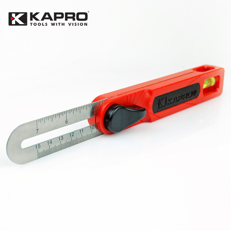KAPRO ángulo regla 301 / T-cliner / línea móvil regla Cape Road / Garbo / una ampolla Israel image 4