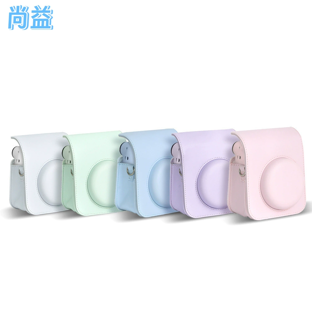 Подходит для Fuji Polaroid mini 12, однотонная сумка для фотоаппарата, цифровая камера, защитный чехол для хранения, сумка через плечо