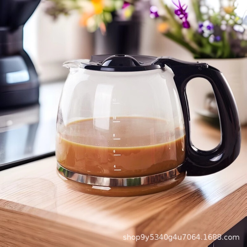 Wholesale Replacement Bd Drip Coffee Machine 12 Cups Glass Coffee Pot High Borosilicate Glass Coffee Pot Drip Filter Coffee Pot
