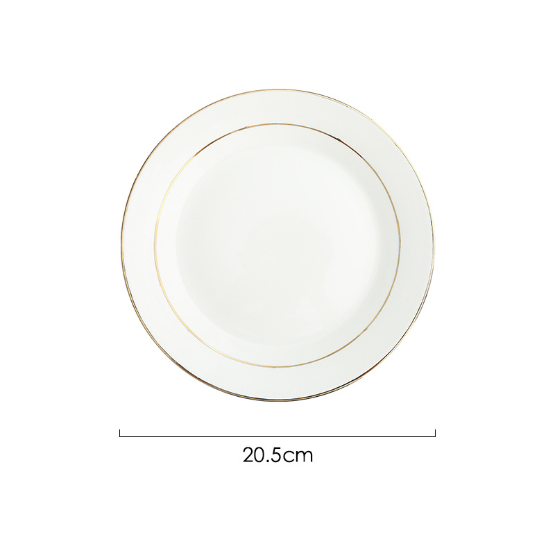 더블 골드 엣지 8inch 평판 (60개/박스)