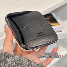 大粉饼ZVEV光感柔焦无瑕粉饼轻透定妆粉饼定焦大粉饼修容厂家批发