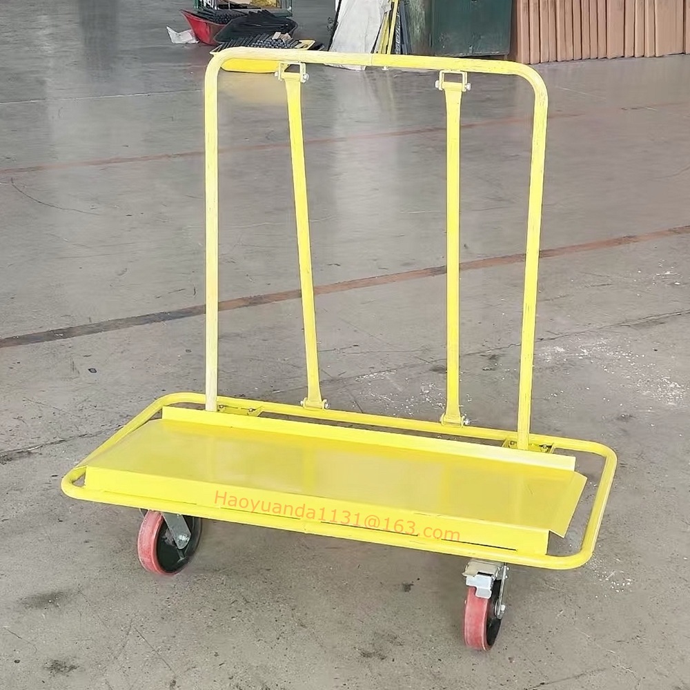 1吨载重厨房大理石面板石膏板运输车drywall tool cart玻璃周转车