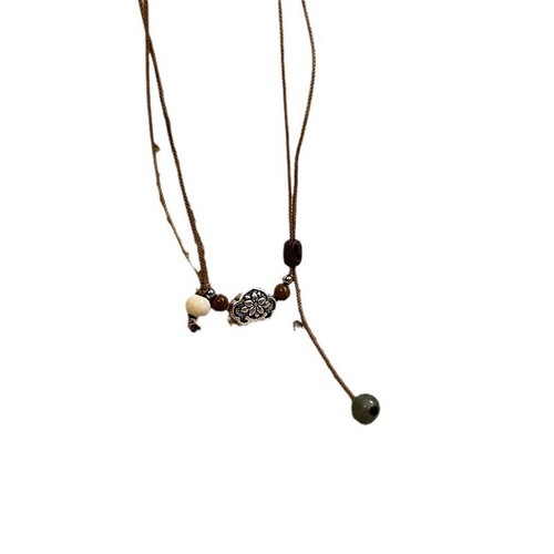 Stall Night Market Jewelry Necklace Women Fashion Design Sense Clavicle Chain Internet Celebrity Live Streaming Accessories Wholesale 