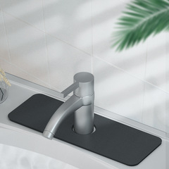 One-stop water tap pad splash-proof water pad sink water tap absorbent pad super fine fiber PU leather absorbent 