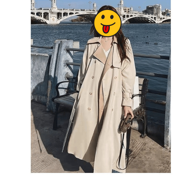 4585首尔街风衣气质|undefined