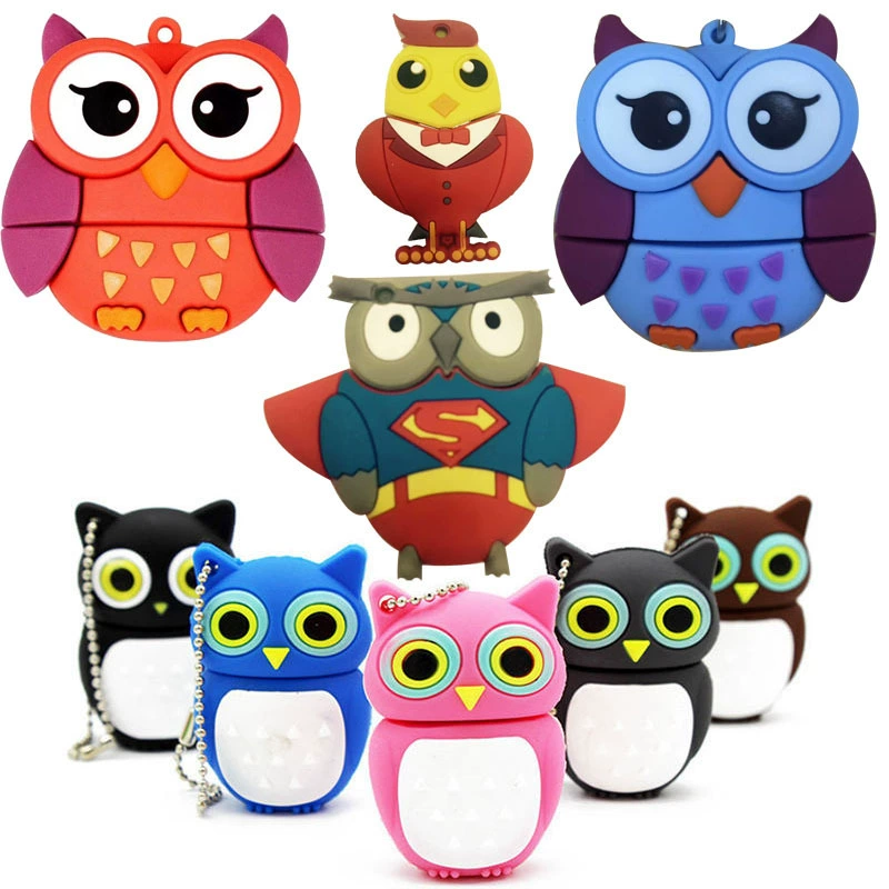 Аниме Птица USB 2.0 & 3.0 Курица 8Г Bee Коробка Катал Кат Файерболг Кот Орел Классная Птица Классная птица Апот